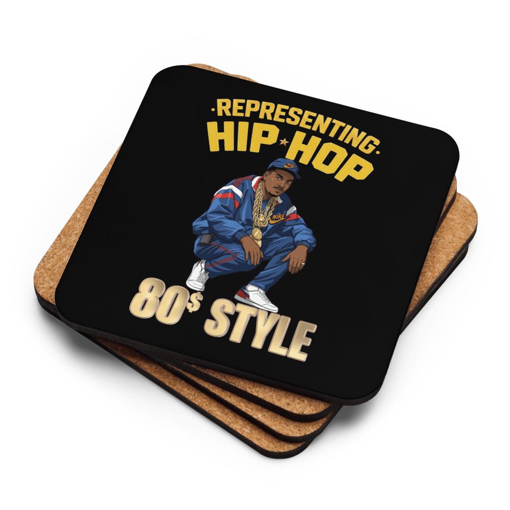 Representing Hip Hop Cork - Back Coaster - Chinchilla Choons